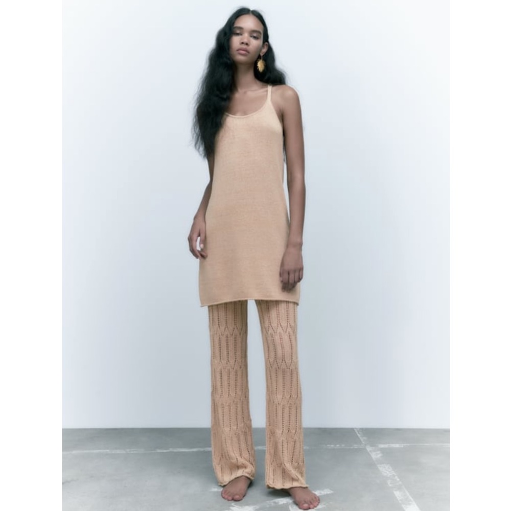Zara knit tank dress, S